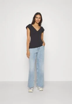 Anna Field T-Shirt Basique - Black -Anna Field Soldes Boutique 07bfd1a46787482f8baa5ee579a2c80f