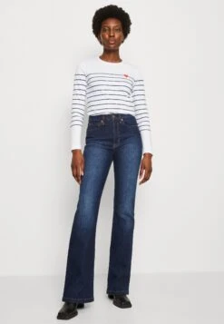 Anna Field T-Shirt À Manches Longues - White/Dark Blue 9 Anna Field T-Shirt À Manches Longues - White/Dark Blue -Anna Field Soldes Boutique 0939beae29d44c2999d3522706444361