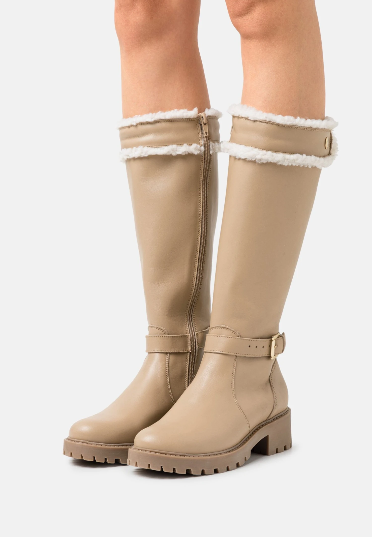 Anna Field Leather - Bottes - Taupe 1 Anna Field Leather - Bottes - Taupe