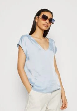 Anna Field T-Shirt Basique - Light Blue -Anna Field Soldes Boutique 0d81a9fac77c4c5dabef03d4d45d43c6