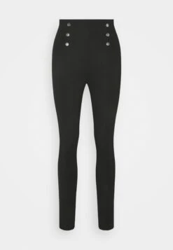 Anna Field Punto Leggings With Button Detail - Legging - Black -Anna Field Soldes Boutique 128131271e9646dc855d17ee160ec4ec
