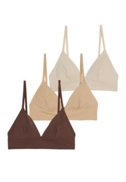 Anna Field 3 Pack - Soutien-Gorge Triangle - Nude -Anna Field Soldes Boutique 1be354e248d74dd08edd94f1f4352669