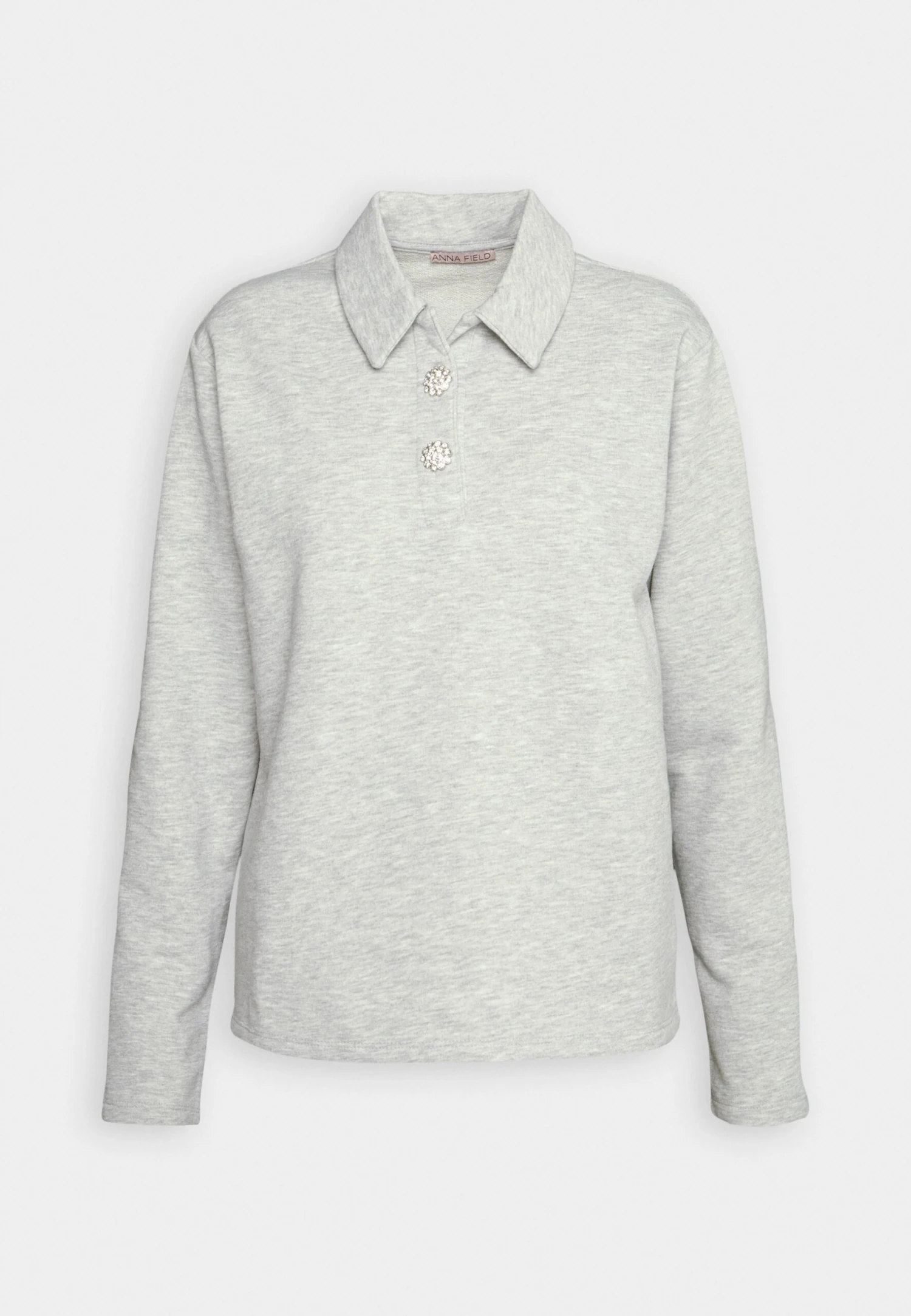 Anna Field Sweatshirt - Mottled Light Grey 1 Anna Field Sweatshirt - Mottled Light Grey
