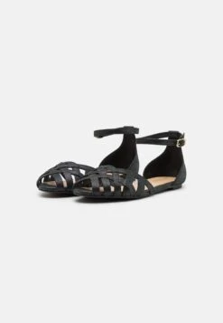 Leather - Ballerines À Bout Ouvert - Black 8 Leather - Ballerines À Bout Ouvert - Black -Anna Field Soldes Boutique 1ef9b2c533324575bd3f300d9830b3f8