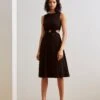 Anna Field Sleeveless Midi Dress - Robe De Jour - Black