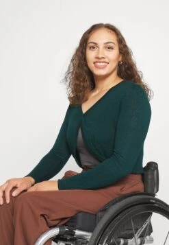 Anna Field Gilet - Dark Green -Anna Field Soldes Boutique 24731d032f1a4045a31d5324123e3e0a