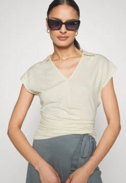 Anna Field Wrap Blouse - Blouse - Offwhite -Anna Field Soldes Boutique 264c407b41a34e3e988e65c1baad508e