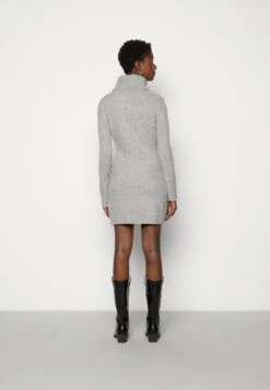 Anna Field Rollkragen Mini Strickkleid - Robe Fourreau - Grey -Anna Field Soldes Boutique 26a8c5fa153d43bda83ec8aeac1901ec