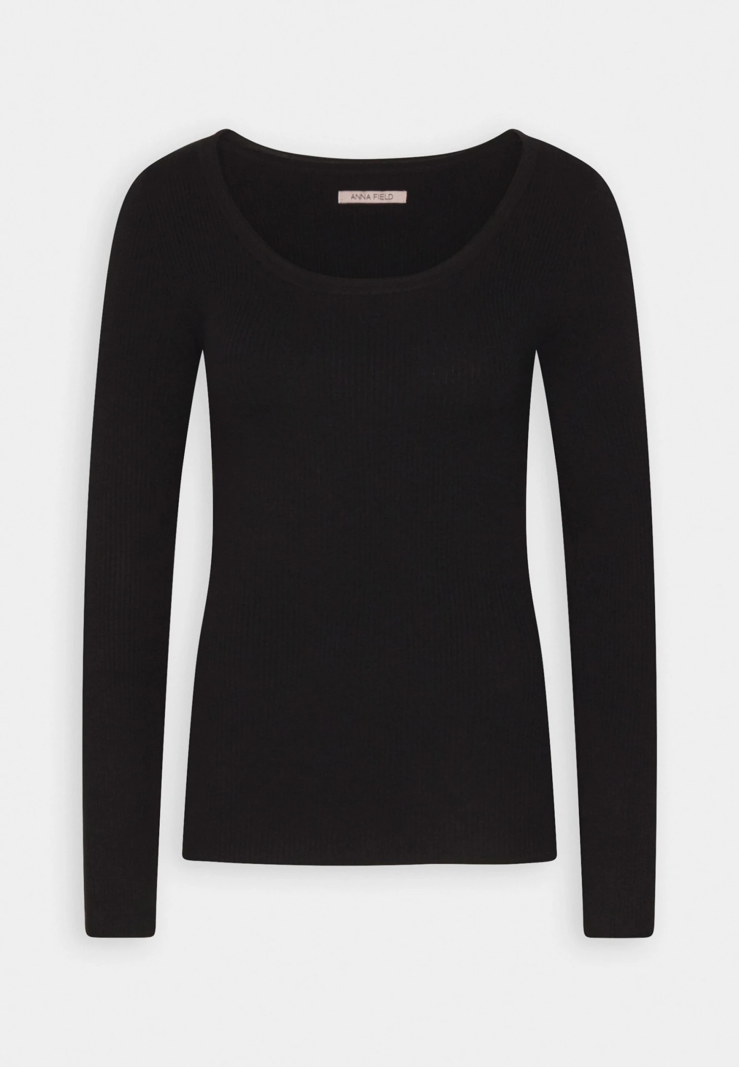 Anna Field Button Detail - Pullover - Black 4 Anna Field Button Detail - Pullover - Black – Image 4