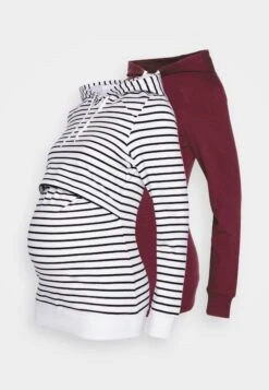 2 Pack - Sweat À Capuche - Black-White/Bordeaux 10 2 Pack - Sweat À Capuche - Black-White/Bordeaux -Anna Field Soldes Boutique 2aebb9b57d85428c81357794d6525c23