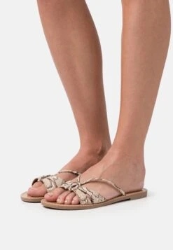 Anna Field Mules - Brown