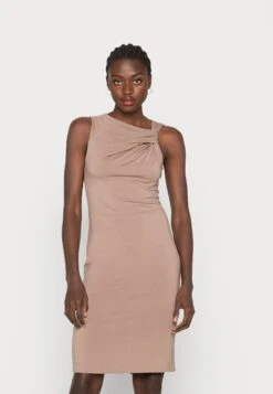 Anna Field Soldes Boutique 22 Anna Field Robe En Jersey - Taupe