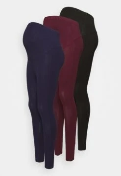 3 Pack - Legging - Black/Bordeaux/Dark Blue 12 3 Pack - Legging - Black/Bordeaux/Dark Blue -Anna Field Soldes Boutique 2f8f5b9236854595ad73cf508690b396