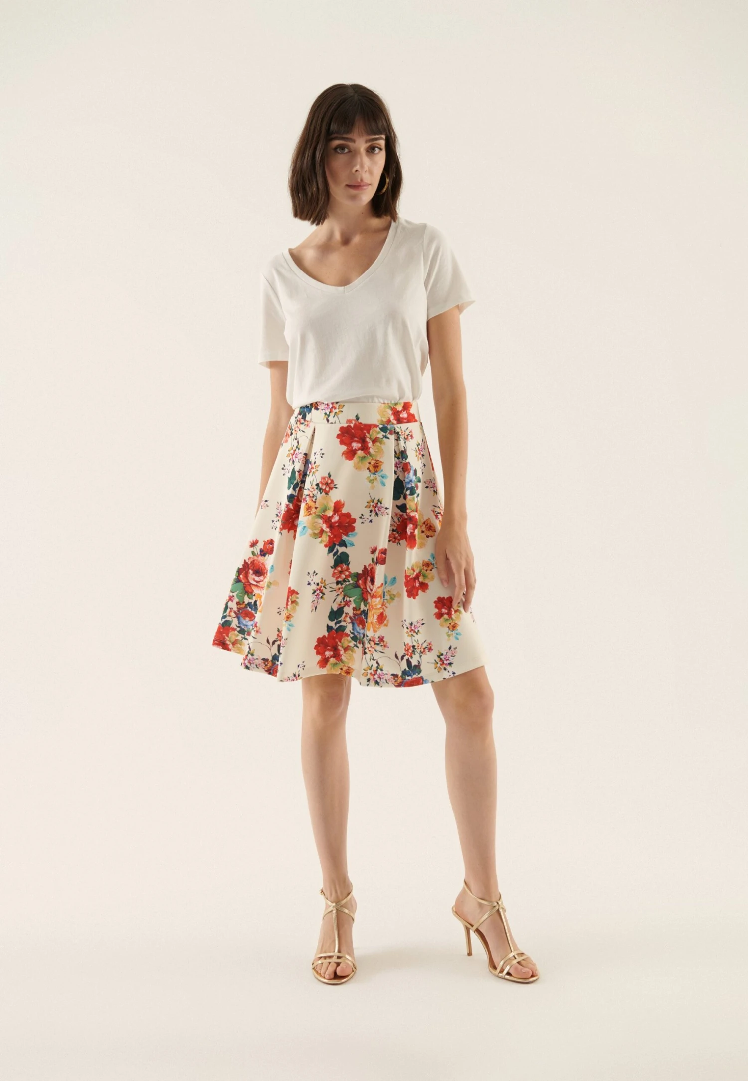 Anna Field Jupe Trapèze - Multi Coloured 2 Anna Field Jupe Trapèze - Multi Coloured – Image 2