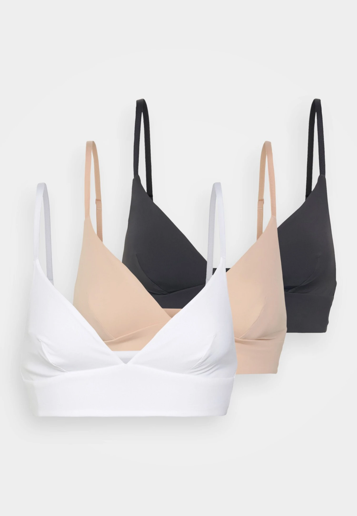 Anna Field 3 Pack - Brassière - Grey/White/Nude 6 Anna Field 3 Pack - Brassière - Grey/White/Nude – Image 6