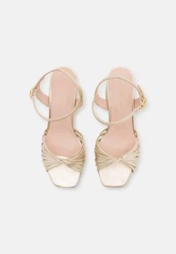 Anna Field Leather - Sandales À Talons Hauts - Gold -Anna Field Soldes Boutique 377cf4065a3f4cddaf1b0b333e20c985