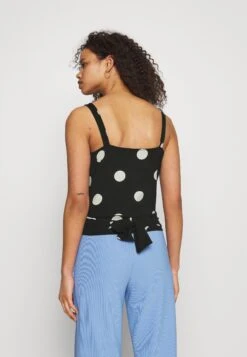 Débardeur - Black/White -Anna Field Soldes Boutique 39b7e0406668471595ee72fac703a222