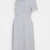 Nursing - Robe En Jersey - Light Grey