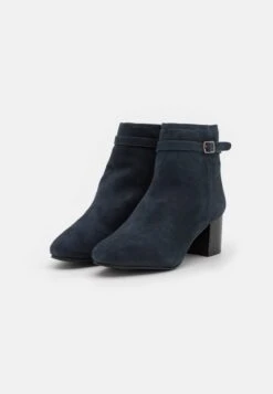 Anna Field Leather - Bottines - Dark Blue -Anna Field Soldes Boutique 42a14f7bac454cd1aa53a3e54044760a