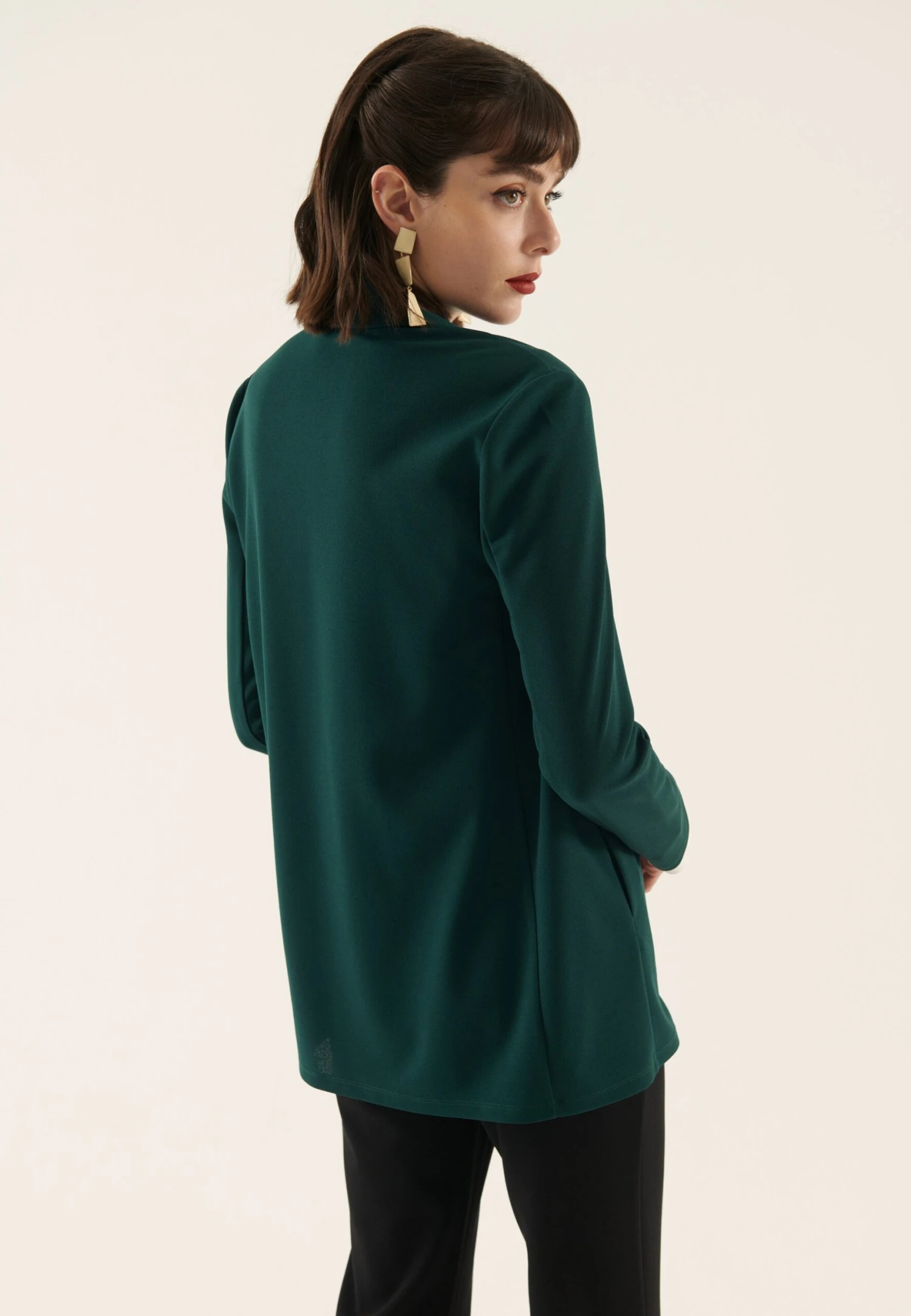 Anna Field Blazer - Dark Green 3 Anna Field Blazer - Dark Green – Image 3