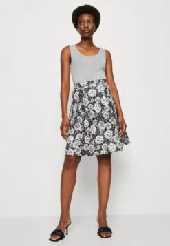 Anna Field Jupe Plissée - Black/White -Anna Field Soldes Boutique 445a183825a346c6ad3b1ce87a5549c9