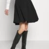 Anna Field Basic Mini A-Line Skirt - Minijupe - Black