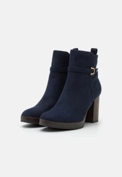 Anna Field Bottines À Plateau - Dark Blue -Anna Field Soldes Boutique 48b62c617936459986dcb99464d9cd10
