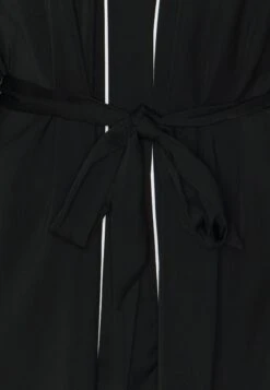 Anna Field Amanda Satin Dressing Gown - Peignoir - Black -Anna Field Soldes Boutique 4cb2427b486e4ab3b54c4c6bf8a5de97