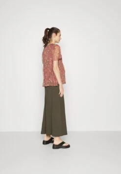 Maternity Maxi Skirt With Drawstring Waistband - Jupe Longue - 606 - Khaki -Anna Field Soldes Boutique 50de9903974f41e1b0c36a93f983a346