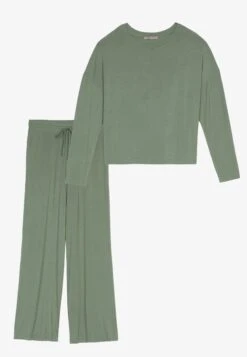 Anna Field Set - Pyjama - Khaki -Anna Field Soldes Boutique 56399edf15f94c88bb3bebf375bcf274