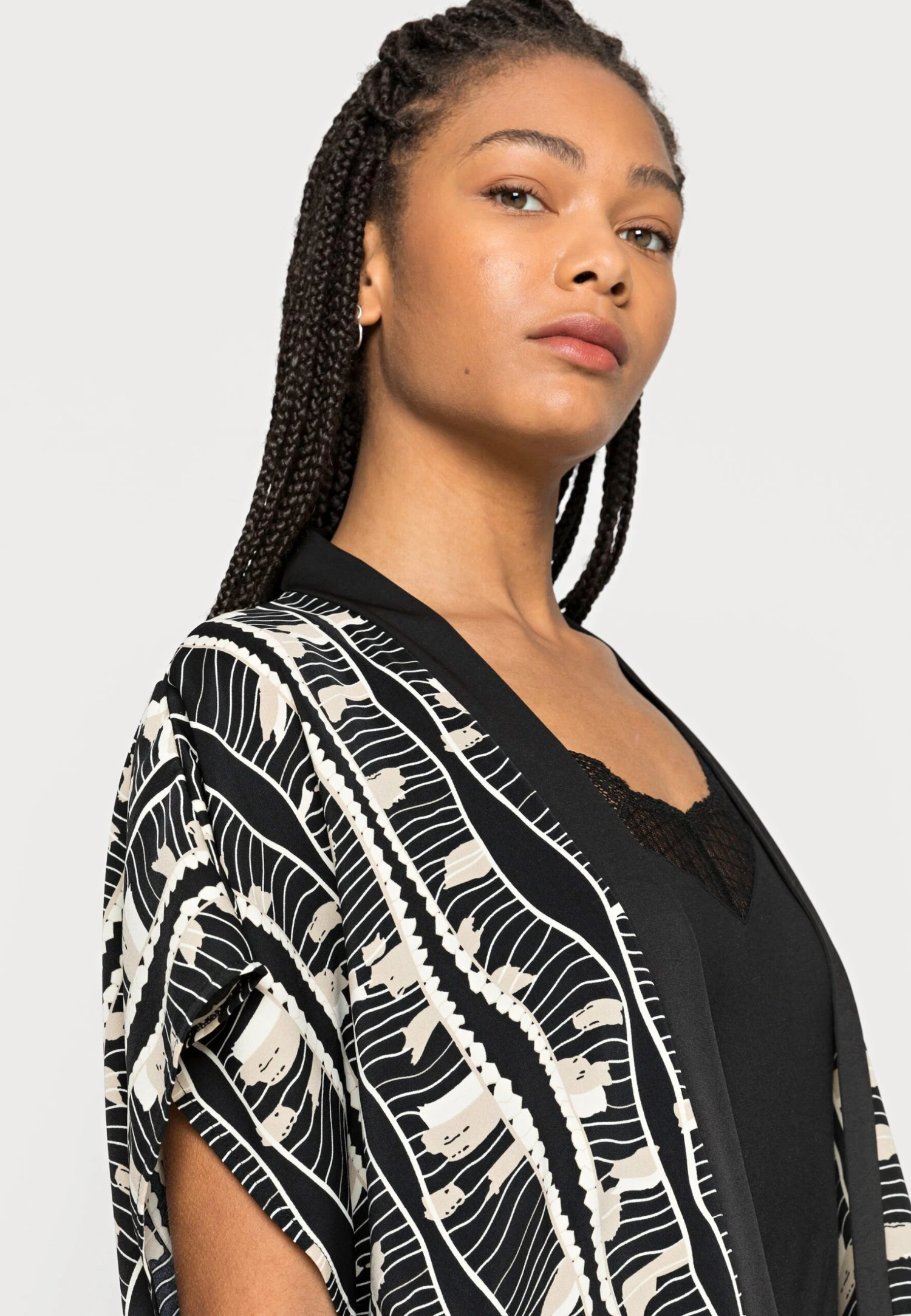 Anna Field Summercape - Tunique - Black 5 Anna Field Summercape - Tunique - Black – Image 5