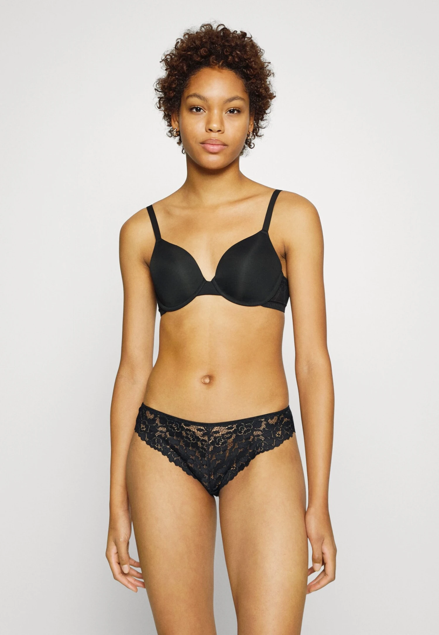 Anna Field 3Pp Greer - Slip - Black 1 Anna Field 3Pp Greer - Slip - Black