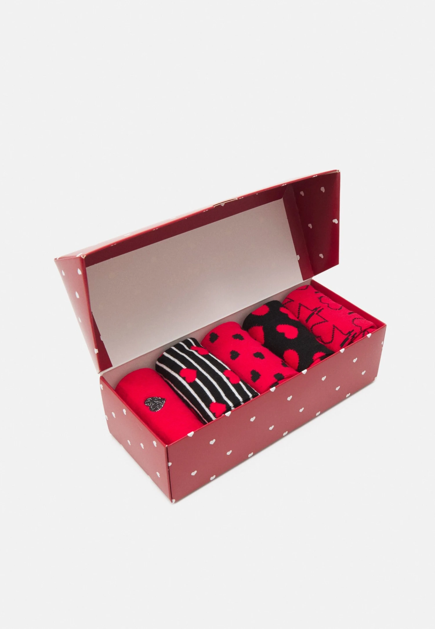 Anna Field 5 Pack - Chaussettes - Red/Black 2 Anna Field 5 Pack - Chaussettes - Red/Black – Image 2