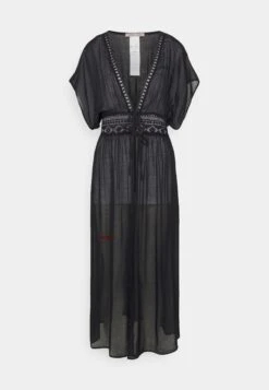 Anna Field Embroidered Cover Up / 802 - Black - Accessoire De Plage - 802 - Black -Anna Field Soldes Boutique 6694f7375de64124a718edc2eb3d5ada