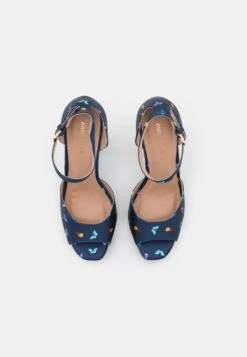 Anna Field Sandales À Plateforme - Dark Blue -Anna Field Soldes Boutique 6890f4c62fcf4b1eb417811923c74593
