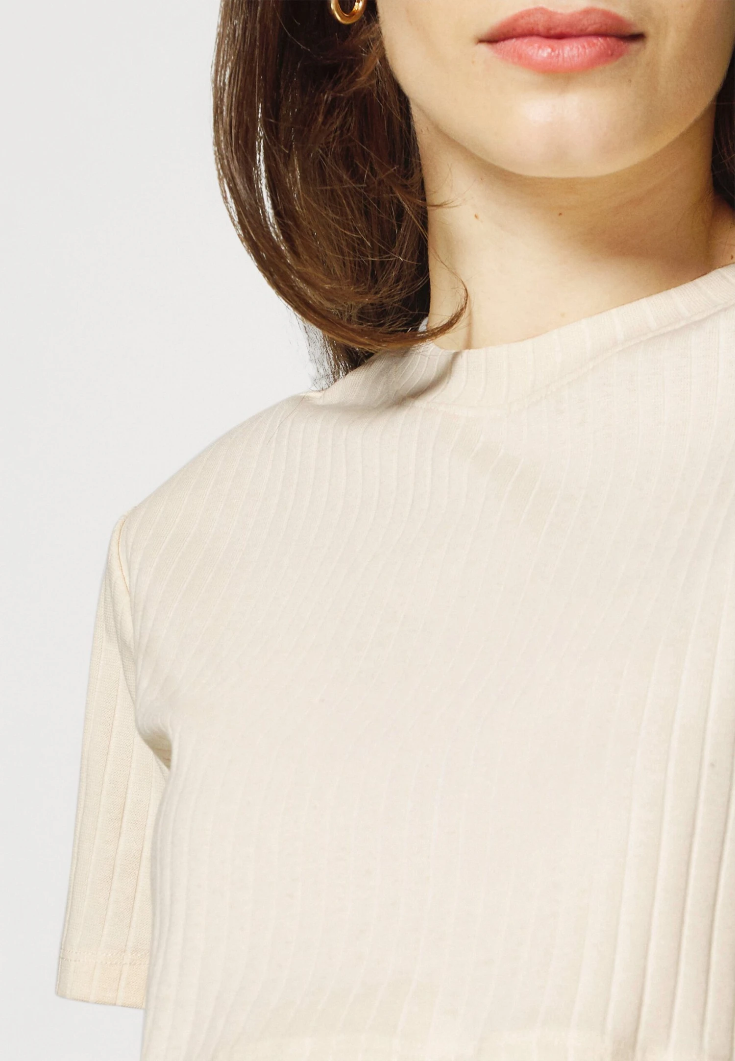 Top Skirt Set - Jupe Crayon - 003 - Off-White 8 Top Skirt Set - Jupe Crayon - 003 - Off-White – Image 8