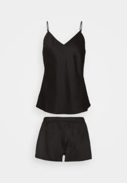 Anna Field Simple Satin Short Set - Pyjama - Black -Anna Field Soldes Boutique 6cdc83e9cc234a4f86b638ff56d1ec4d