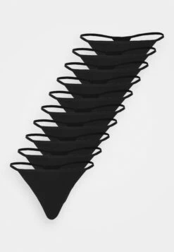 Anna Field Cody 10Pp Cotton Thong - String - Black -Anna Field Soldes Boutique 6de15257f4c74e21863d51ea6a809790