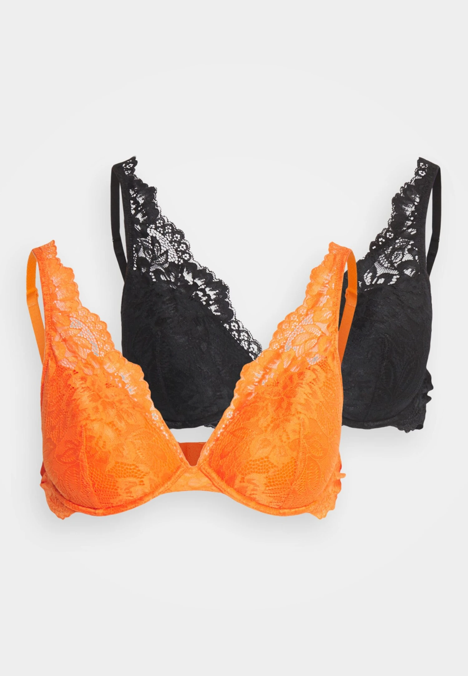 Anna Field 2 Pack - Soutien-Gorge À Armatures - Orange/ Black 5 Anna Field 2 Pack - Soutien-Gorge À Armatures - Orange/ Black – Image 5