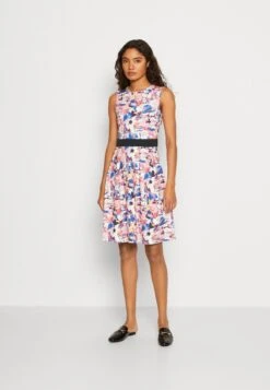 Anna Field Robe De Jour - Beige/Blue/Pink