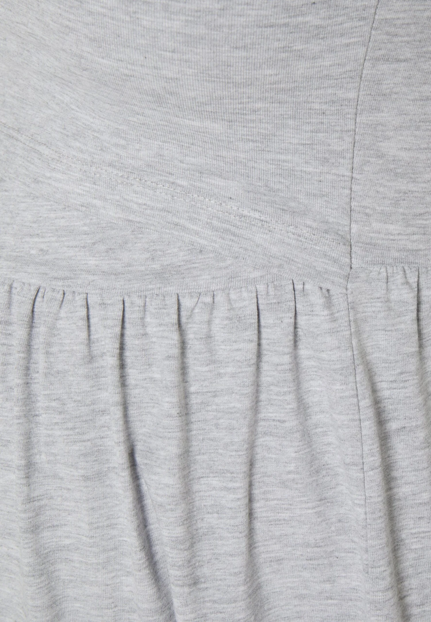 Nursing - Robe En Jersey - Light Grey 3 Nursing - Robe En Jersey - Light Grey – Image 3