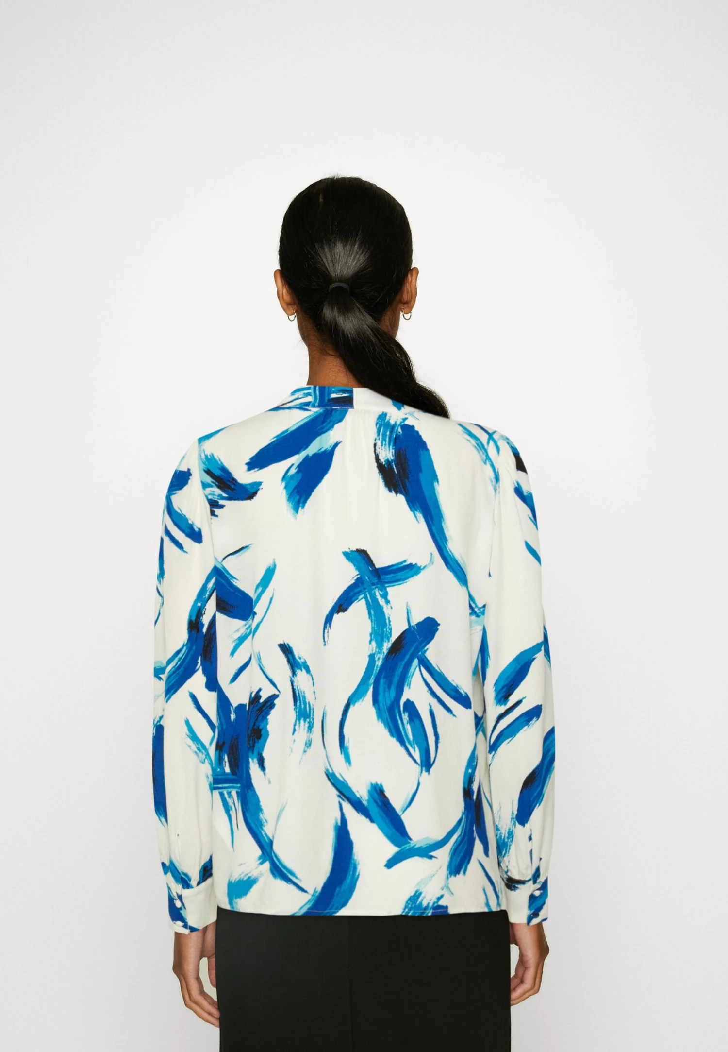 Anna Field Chemisier - White, Blue 3 Anna Field Chemisier - White, Blue – Image 3