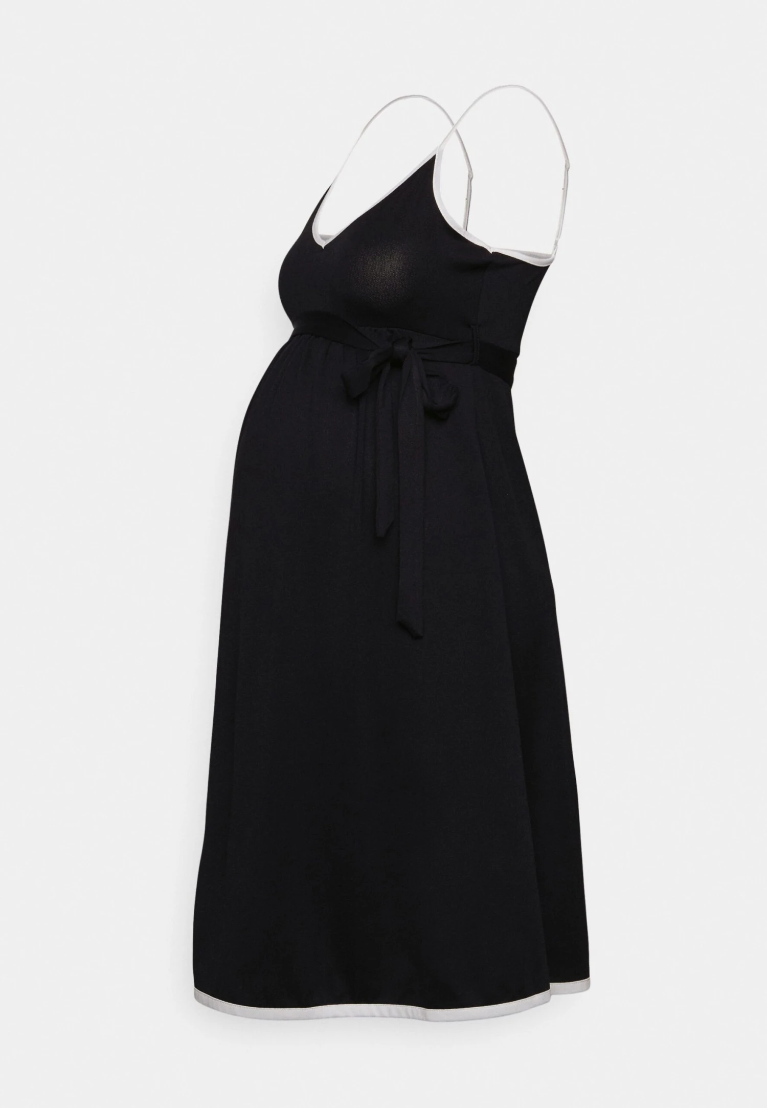 Robe En Jersey - Black/White 4 Robe En Jersey - Black/White â Image 4