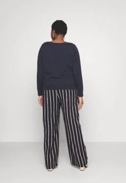 Wide Leg Pant - Pantalon Classique - Dark Blue/Brown/White 7 Wide Leg Pant - Pantalon Classique - Dark Blue/Brown/White -Anna Field Soldes Boutique 77843960049c4fcda05186e5f8c43cd2