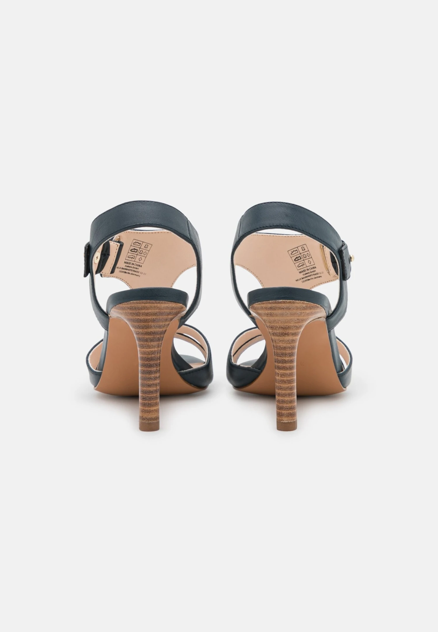 Anna Field Leather - Sandales À Talons Hauts - Dark Blue 4 Anna Field Leather - Sandales À Talons Hauts - Dark Blue – Image 4