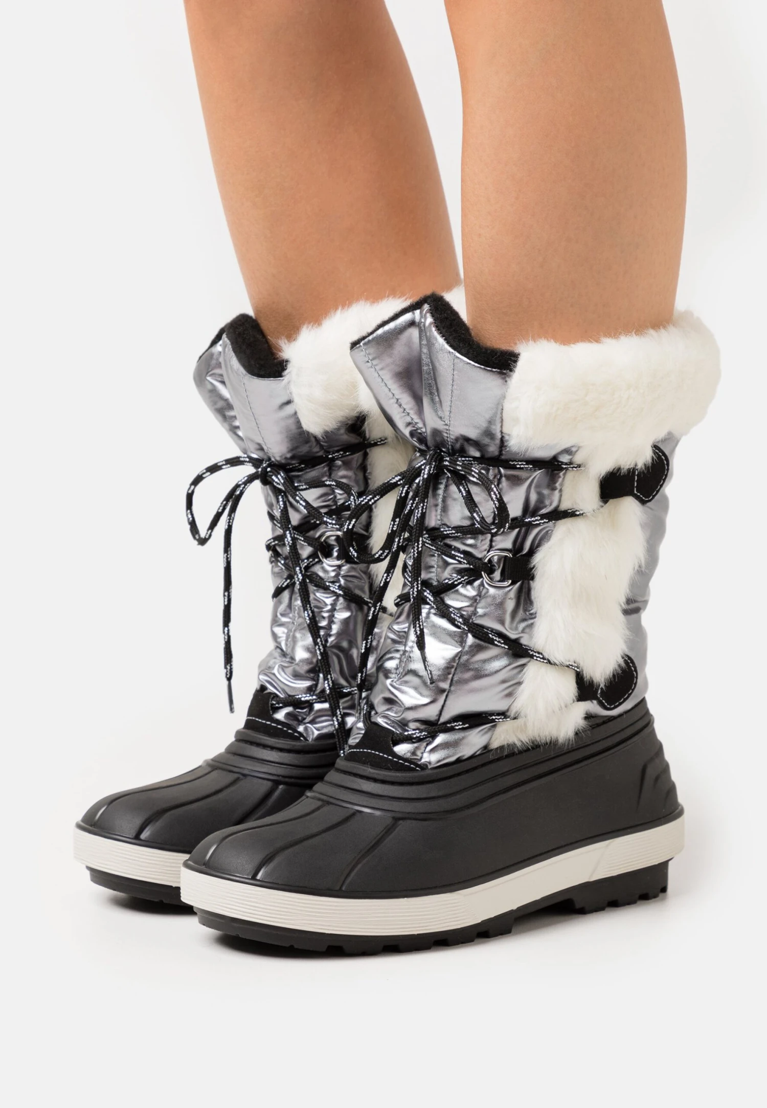 Anna Field Bottes De Neige - Silver 1 Anna Field Bottes De Neige - Silver