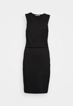 Drapped Neckline Smart Bodycon Sleeveless Mini Dress - Robe En Jersey - Black 10 Drapped Neckline Smart Bodycon Sleeveless Mini Dress - Robe En Jersey - Black -Anna Field Soldes Boutique 7e169e682756419492298dc1919a2371