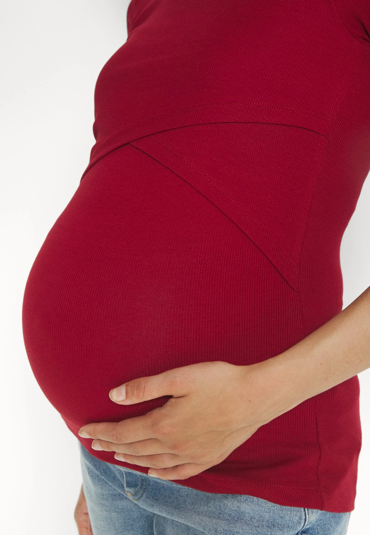 T-Shirt Basique - Dark Red 4 T-Shirt Basique - Dark Red – Image 4
