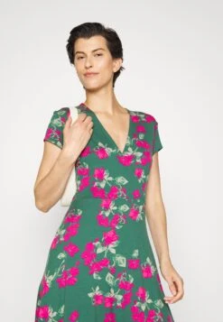 Robe En Jersey - Dark Green/Pink -Anna Field Soldes Boutique 8458855cc44845ffa26128d82f41e9bd