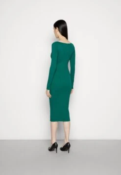 Anna Field V Ausschnitt Bodycon Midi Strickkleid - Robe Fourreau - Green -Anna Field Soldes Boutique 86498fc4944c4db0b34bd9ac985567e6